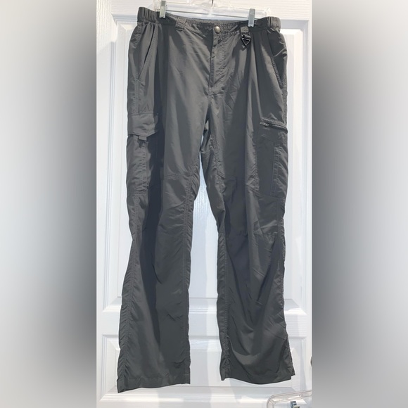 COLUMBIA men PFG Omni - Shield gray pants men’s size 36 X 30 - Picture 14 of 15